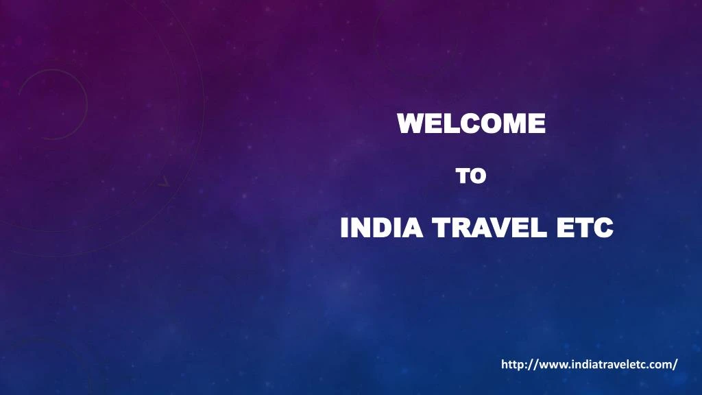 india travel etc