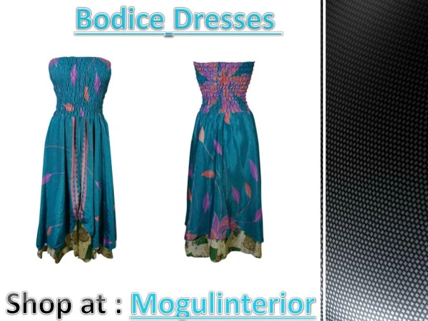 Bodice Dresses by Mogulinterior