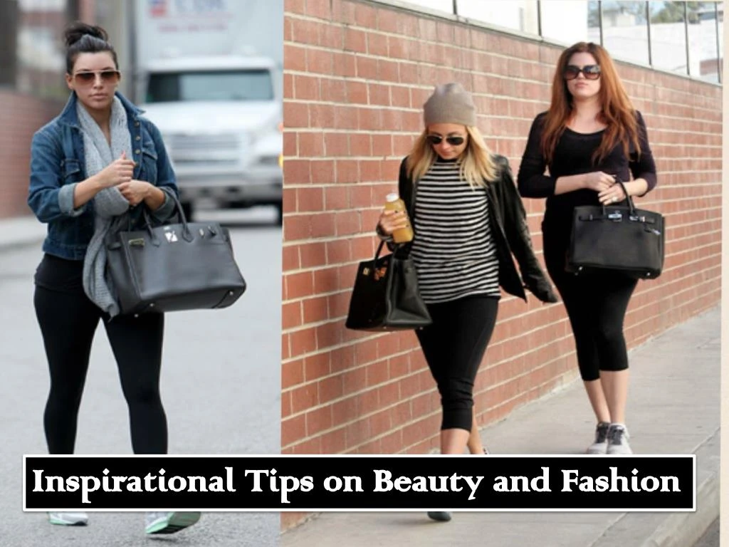 inspirational tips on beauty and fashion