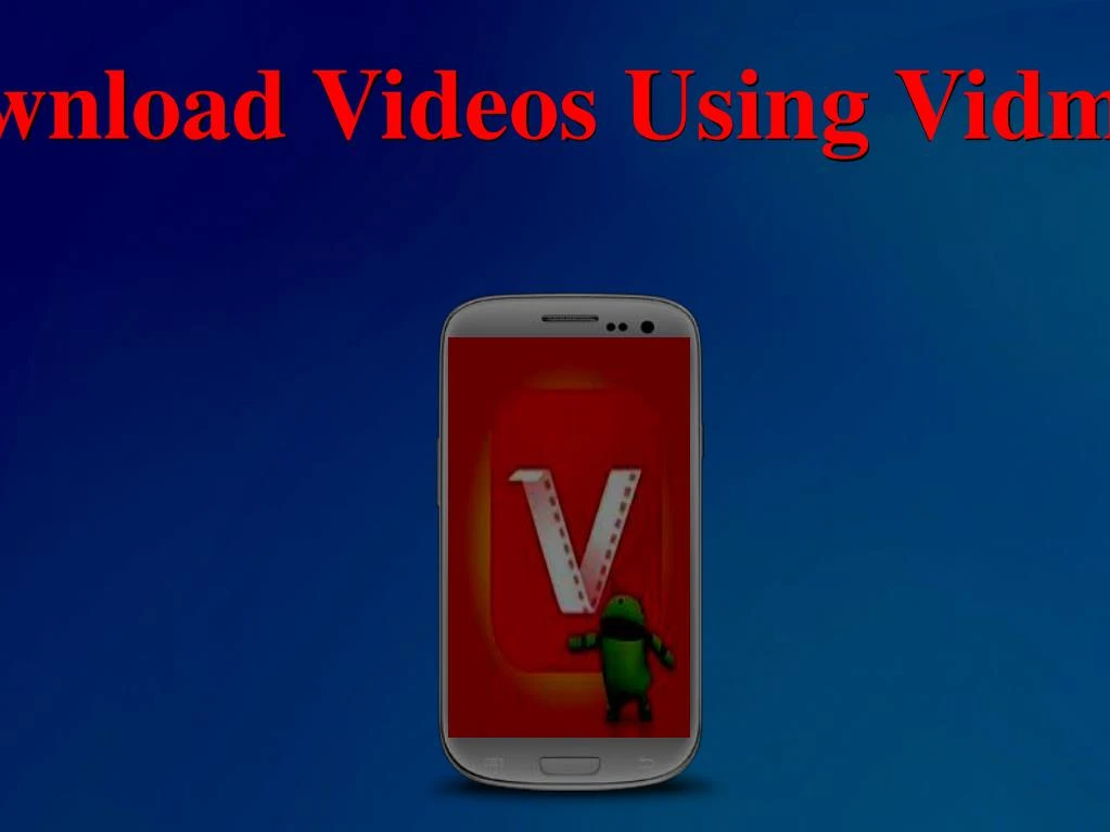 download videos using vidmate