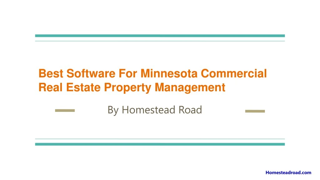 best software for minnesota commercial real