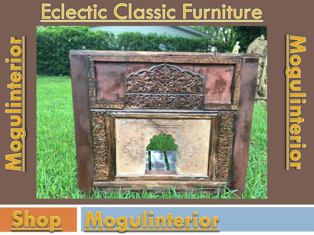 eclectic classic furniture