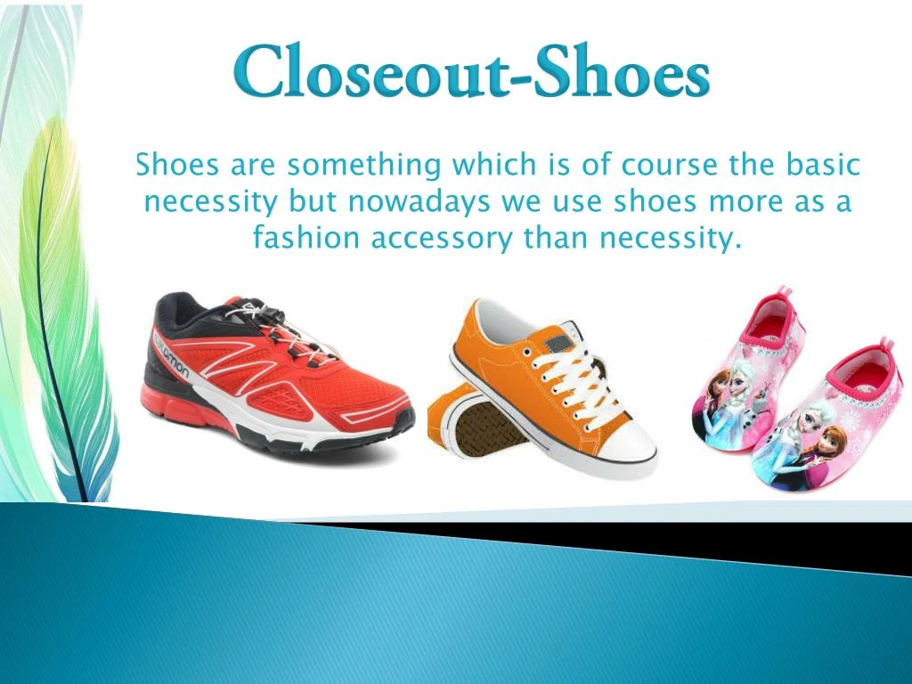 closeout shoes