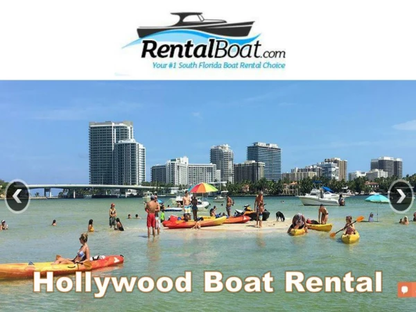 Boat Rentals in South Florida
