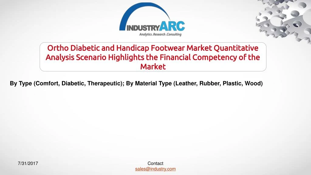 ortho diabetic and handicap footwear market