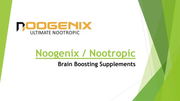 Noogenix reviews ~ Does Noogenix Really Work - Noogenix Side Effects