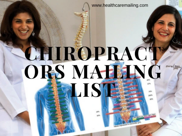 Chiropractors Mailing List