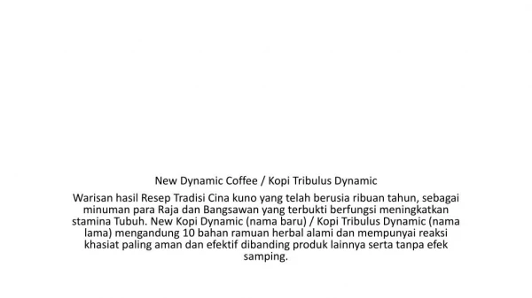 WA 0812-8899-4755 - Jual Kopi Dynamic Makassar,Jual Kopi Dynamic Tana Toraja