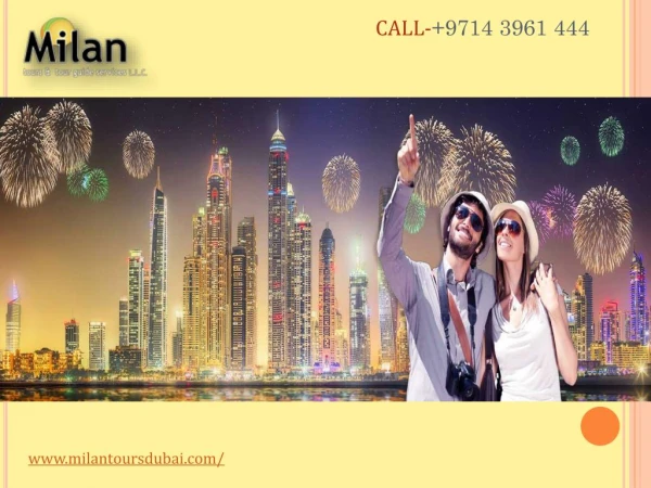 Dubai Is No Ordinary Tourist Destination