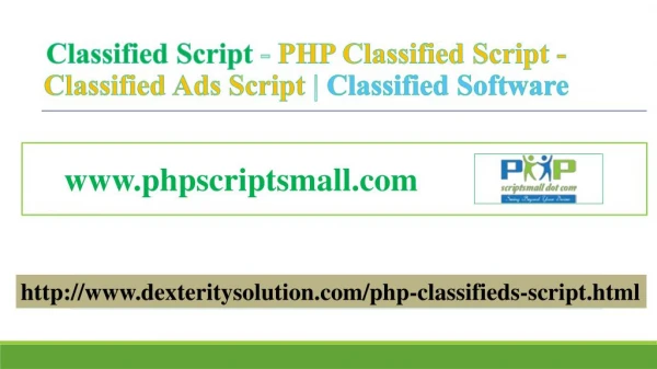 Classified Ads Script | Classified Software - Classified Script | PHP Classified Script