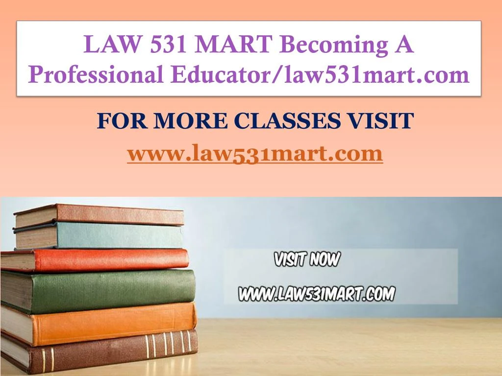 law 531 mart becoming a professional educator law531mart com