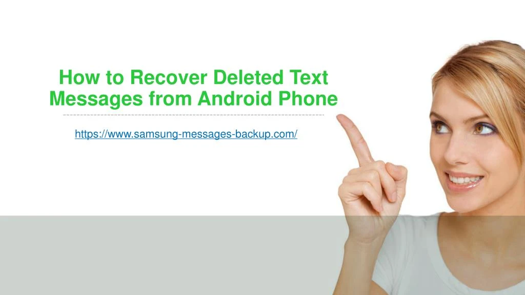 how to recover deleted text messages from android phone