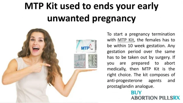 Online Mtp kit used to ends your early unwanted pregnancy | Buy Abortion Pills-Rx