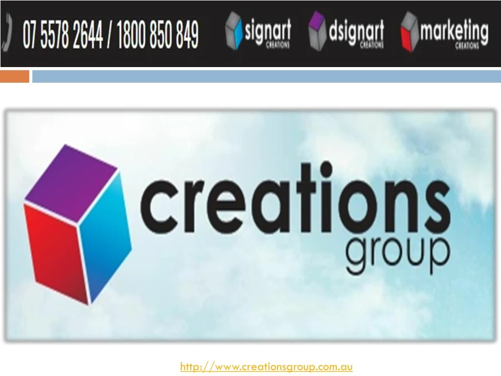 http www creationsgroup com au