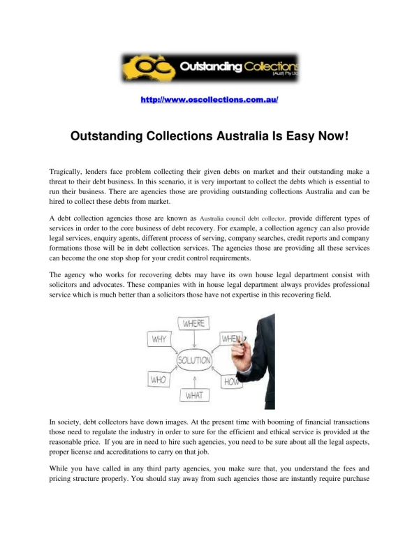 Outstanding Collections Australia Is Easy Now!