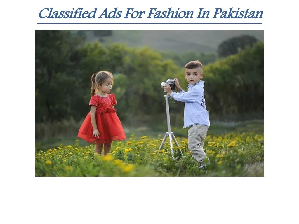 classified ads for fashion in pakistan