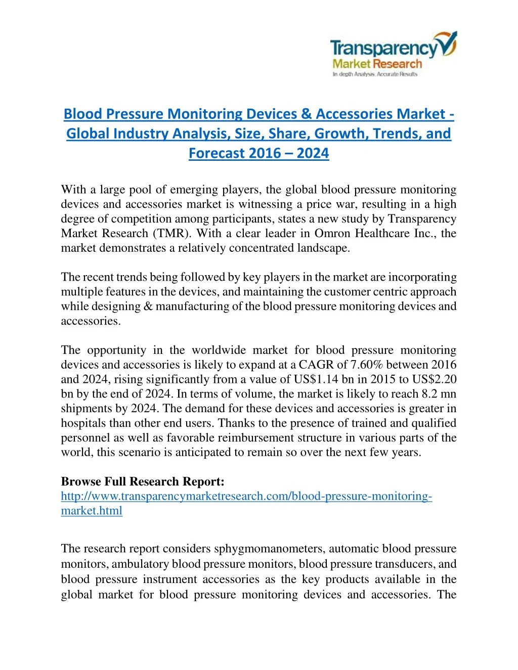 blood pressure monitoring devices accessories