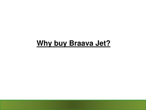 Why buy Braava Jet?