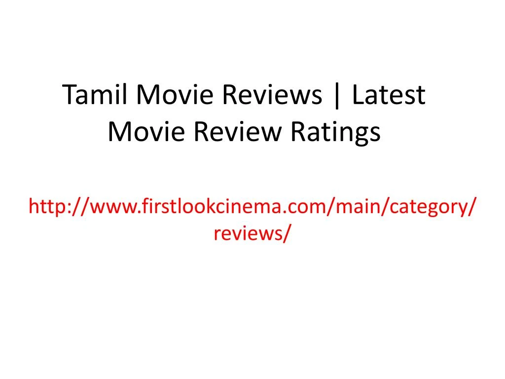 tamil movie reviews latest movie review ratings