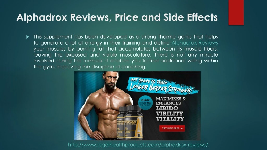 alphadrox reviews price and side effects