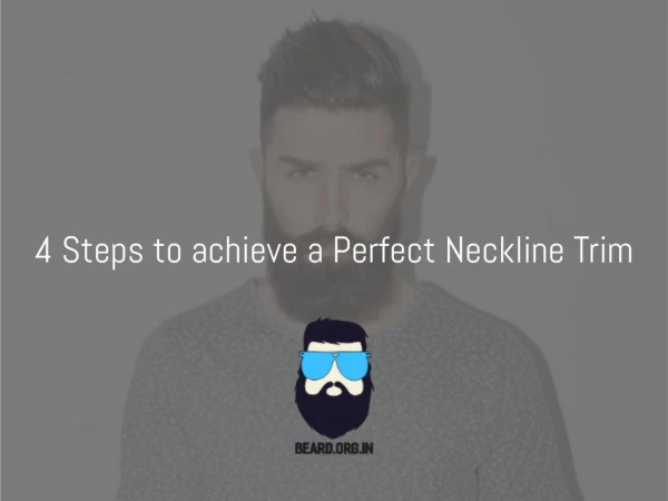 Getting the perfect neckline trim is a cake walk now. Follow these 4 easy steps on how to achieve a perfect neckline tri