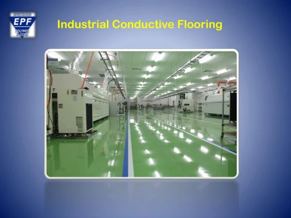 Industrial Conductive Flooring