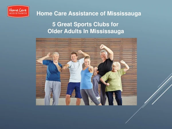 5 Great Sports Clubs for Older Adults in Mississauga