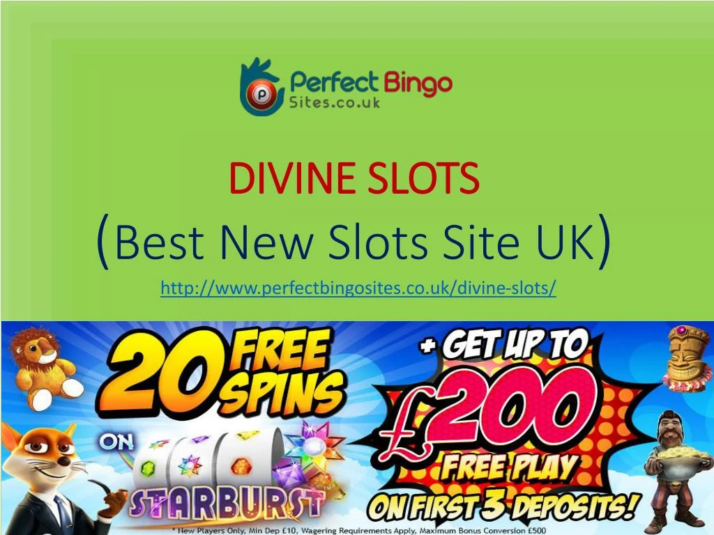 divine slots best new slots site uk