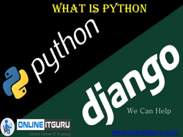 Python Online course with Industry Experts