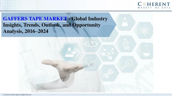 Gaffers Tape Market-Trends, Outlook, Industry Insights and Opportunity Analysis, Forecast 2024