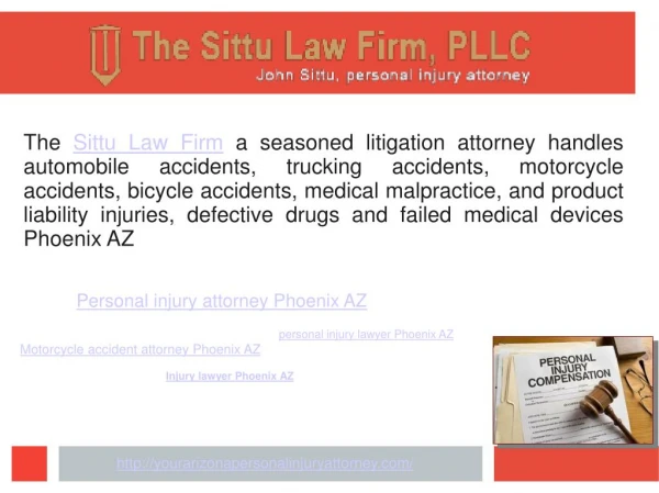 personal injury attorney Phoenix AZ