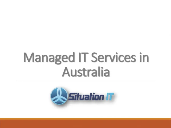 What is Managed IT Service?