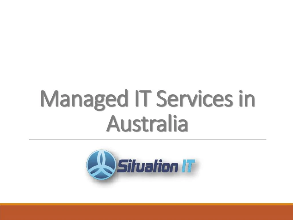 managed it services in australia