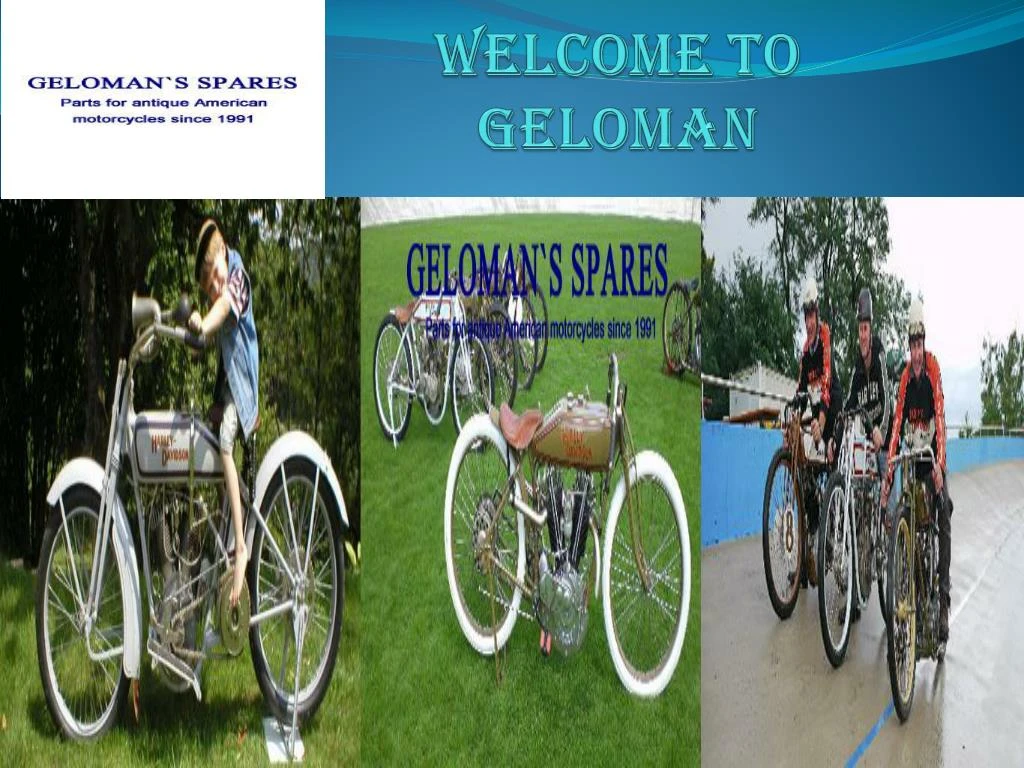 welcome to geloman