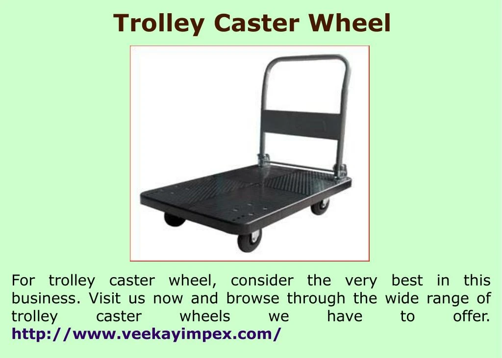 trolley caster wheel