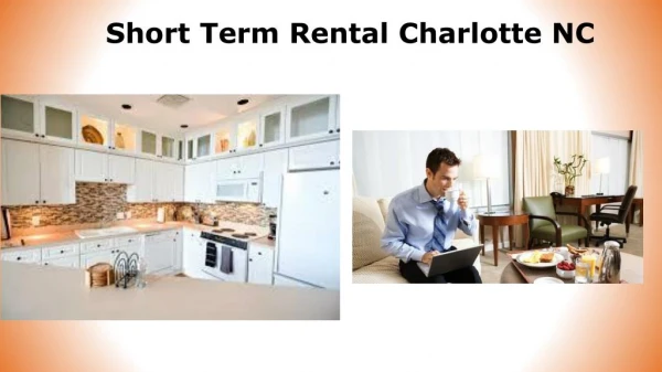 Short Term Rental Charlotte NC