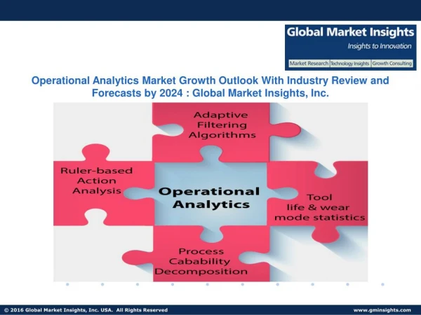 Operational Analytics Market Present Scenario and Growth Prospects from 2017 to 2024