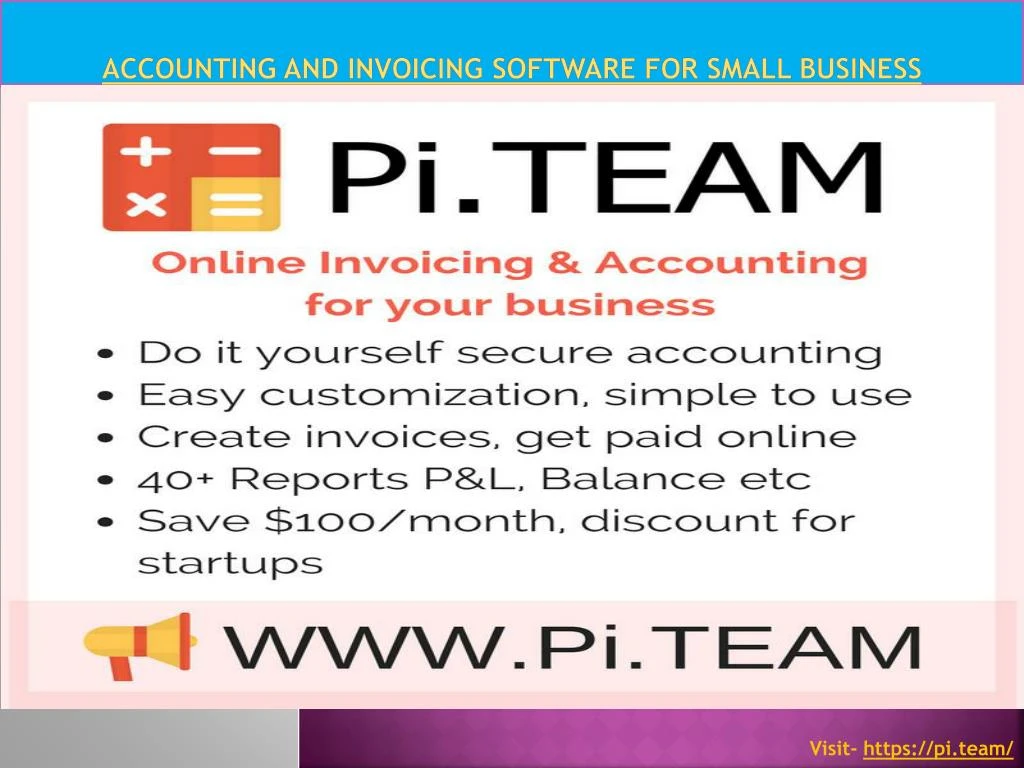 accounting and invoicing software for small business