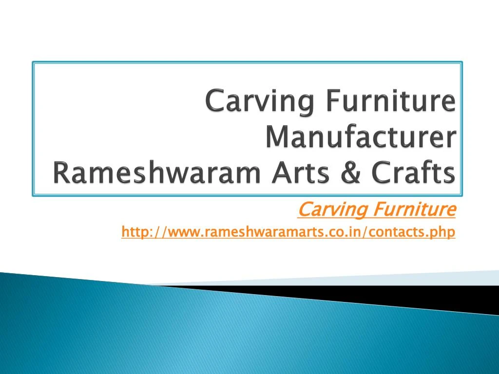 carving furniture manufacturer rameshwaram arts crafts