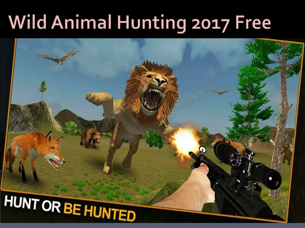 wild animal hunting 2017 free