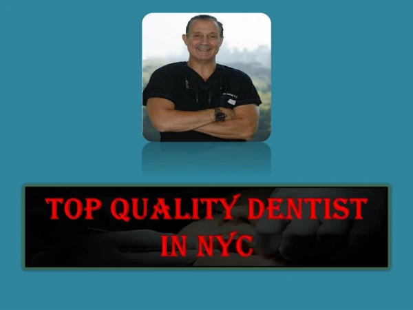 Quality and Comprehensive Dental Care at NYC