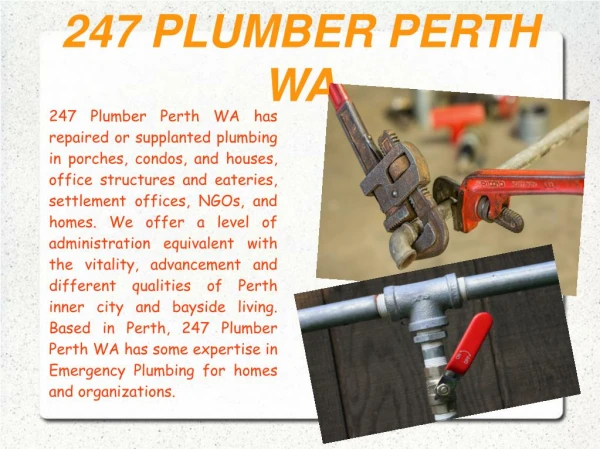 247 Plumber Perth WA