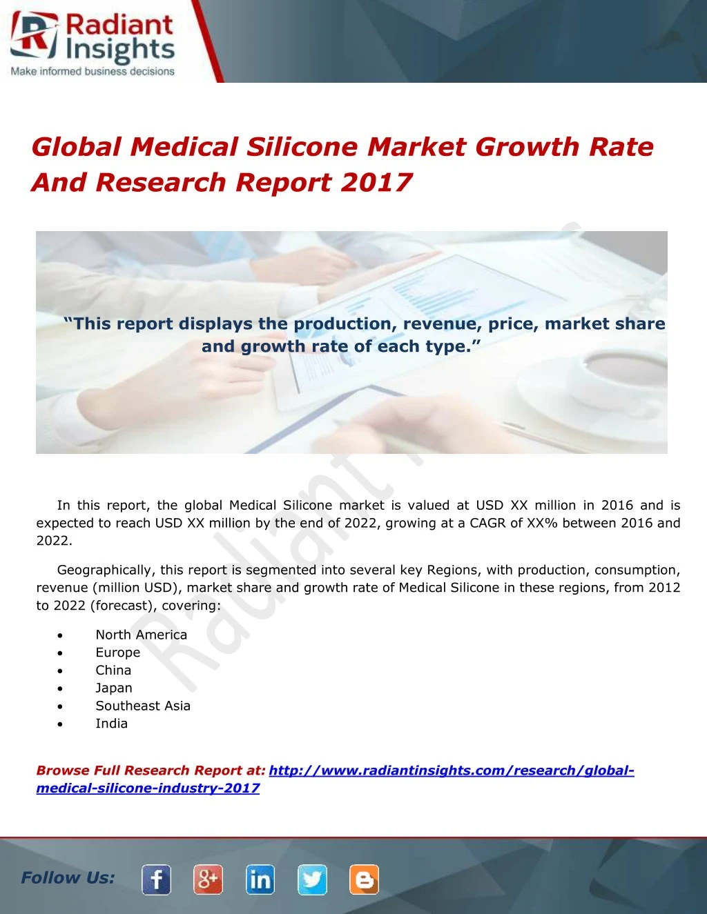 global medical silicone market growth rate