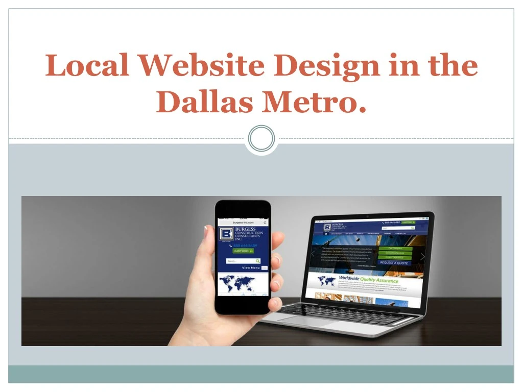 local website design in the dallas metro