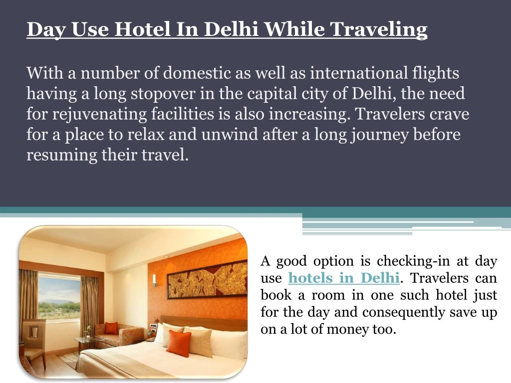 day use hotel in delhi while traveling