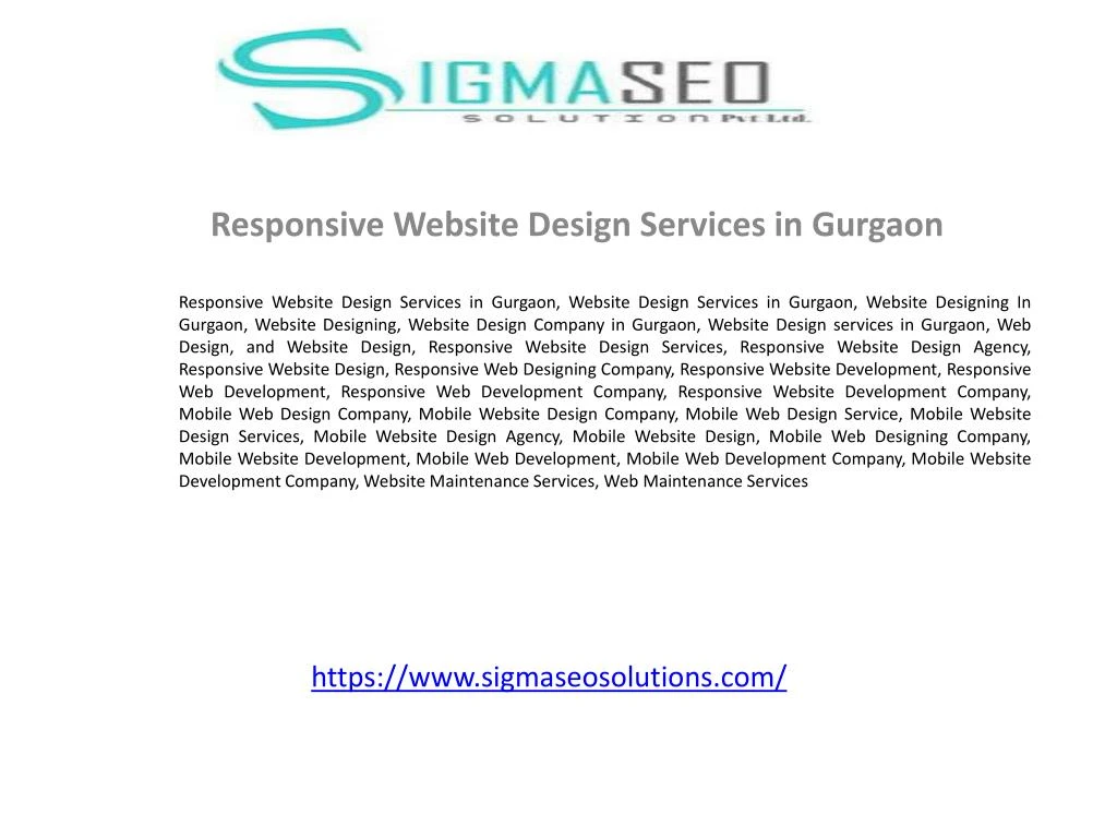 responsive website design services in gurgaon