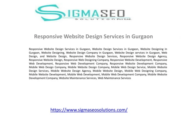 Responsive Web Designing Agency in Gurgaon
