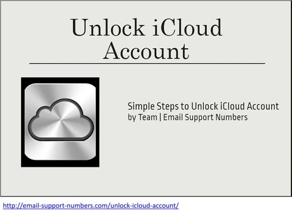 Unlock iCloud Account