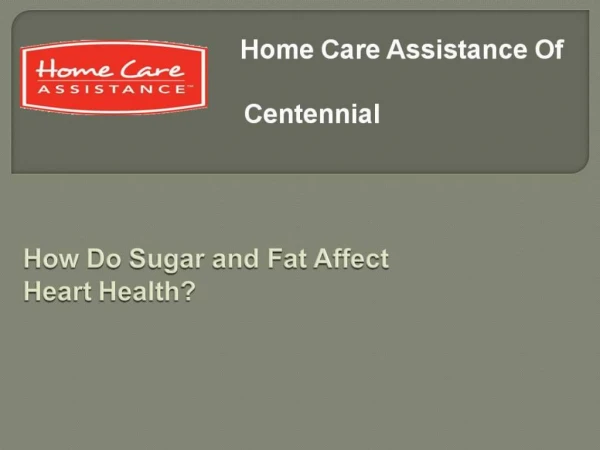 How do Sugar and Fat Effect on Health