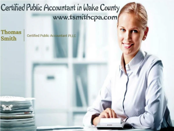 Certified Public Accountant in Wake County